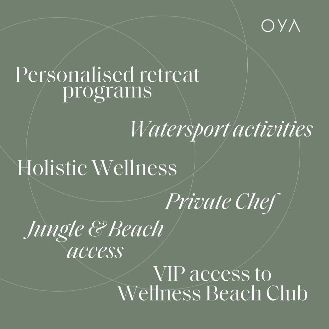 Oya - Wellness Eco Resort & Retreat Jamao al Norte Dış mekan fotoğraf